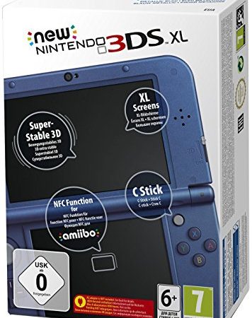 Console New Nintendo 3DS XL - métallique bleu