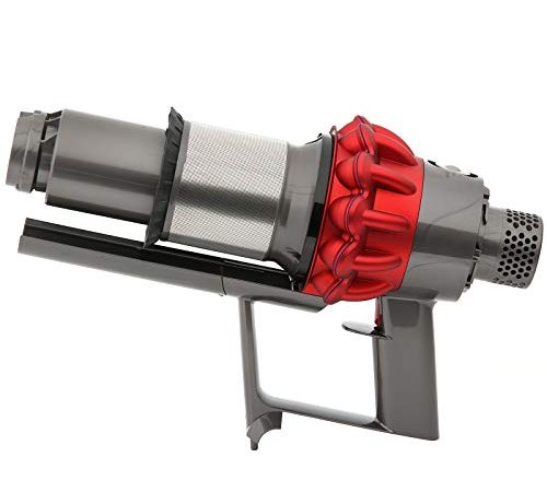 Dyson – Moteur et cyclone pour aspirateur sans fil, rouge/gris fer - V10 SV12