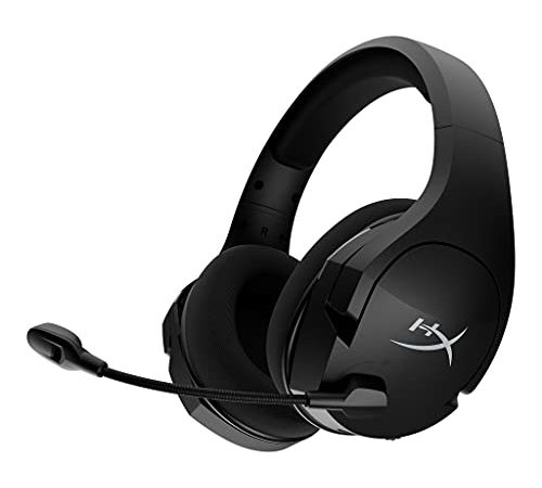 HyperX Cloud Stinger Core - Casque de Jeu sans Fil, Casque de Jeu pc, Son Surround 7.1, Microphone à réduction du Bruit, Confort et légèreté Noir HHSS1C-BA-BK/G