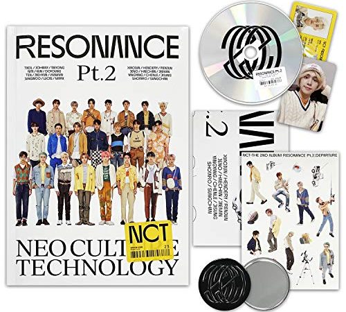 NCT 2020 Album - RESONANCE Pt.2 [ DEPARTURE ver. ] CD + Photobook + Folded Poster(On pack) + Sticker + ID Card + Photo Card + FREE GIFT