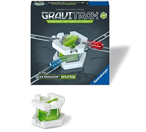 Ravensburger - GraviTrax PRO - Bloc d'action Splitter - 26170- Jeu de construction STEM - Extension pour circuits de billes créatifs - Enfants de 8 ans et plus - Version française