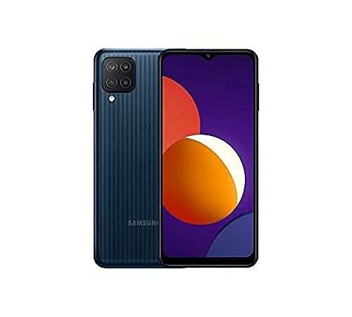 Samsung Galaxy M12, Téléphone mobile 4G 64Go Noir, sans carte SIM, smartphone Android, Version FR