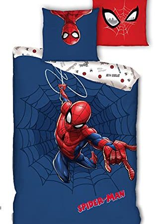 Spiderman - Parure de Lit Enfant Marvel - Housse de Couette