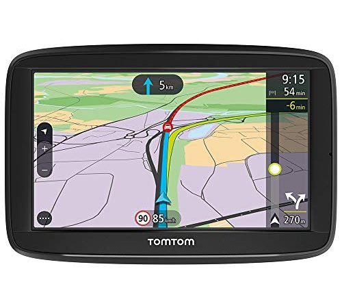 TomTom GPS Voiture Via 52 - 5 Pouces, Cartographie Europe 49, Trafic via Smartphone et Appel Mains-Libres
