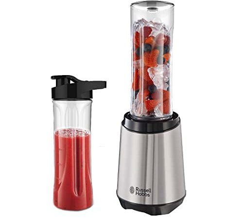 Russell Hobbs Blender Nomade Mixeur Electrique 300W, Accessoires Inclus - 23470-56 Mix and Go
