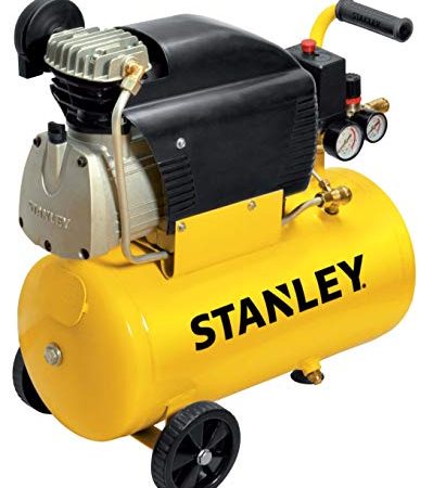 Stanley D211/8/24 Compresseur 24 litres 2 HP, Jaune, 24 kg