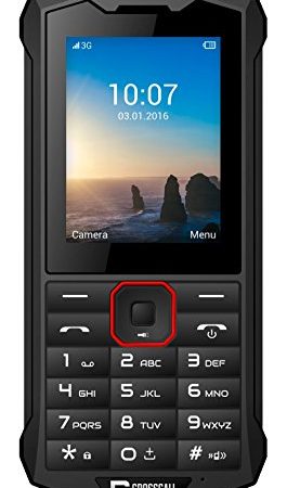 Crosscall Spider-X4 Téléphone portable débloqué 3G+ (Ecran: 2,4 pouces - 128 Mb RAM - Dual SIM) Noir