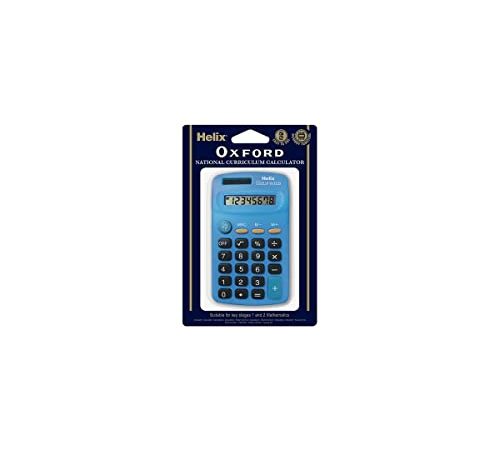 Helix Calculatrice Calculatrice de base. bleu