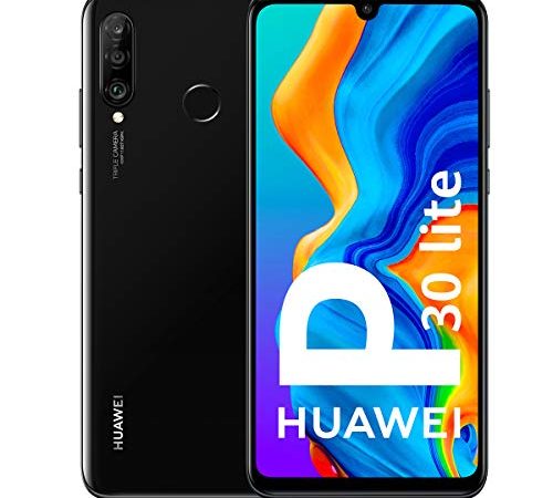 Huawei P30 Lite Smartphone débloqué 4G (6,15 pouces - 128Go - Double Nano SIM - Android 9.0) Midnight Black [Version Française]