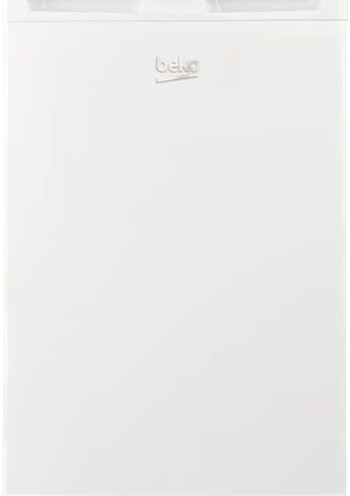 Beko TSE1284N Réfrigérateur table top - Volume total 114L : 101L (Réfrigération) + 13L (Congélation), Compartiment congélation 4 étoiles, MinFrost, Charnière de porte réversible, blanc