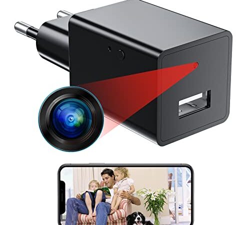 Camera Espion 1080P Mini Camera Espion Sans Fil A Distance Discrete Camera Surveillance Wifi Micro Discrete Detecteur Mouvement