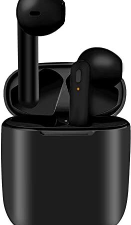 Écouteurs Bluetooth 5.3, Écouteur sans Fil Stéréo Microphone Intégré Casque Bluetooth Sport Étanche Charge Ultra-Rapide USB-C Toucher Intelligent pour iPhone Huawei Samsung