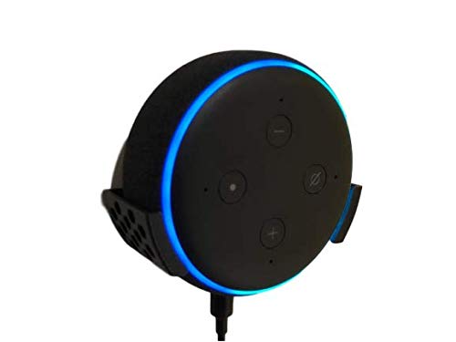 Support mural - Amazon Alexa Echo Dot 3 à génération Enceinte intelligente avec Alexa Couleur Noir