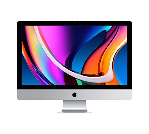 Apple Nouveau iMac Écran Retina 5K (27 Pouces, 8 Go RAM, 512 Go SSD Stockage)