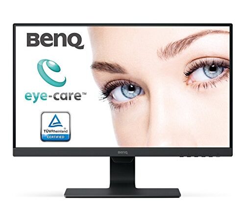 BenQ Moniteur LED GW2480 60,5 cm (23,8 pouces) (Full HD, Eye-Care, technologie de panneau IPS, HDMI, DP, haut-parleur) noir